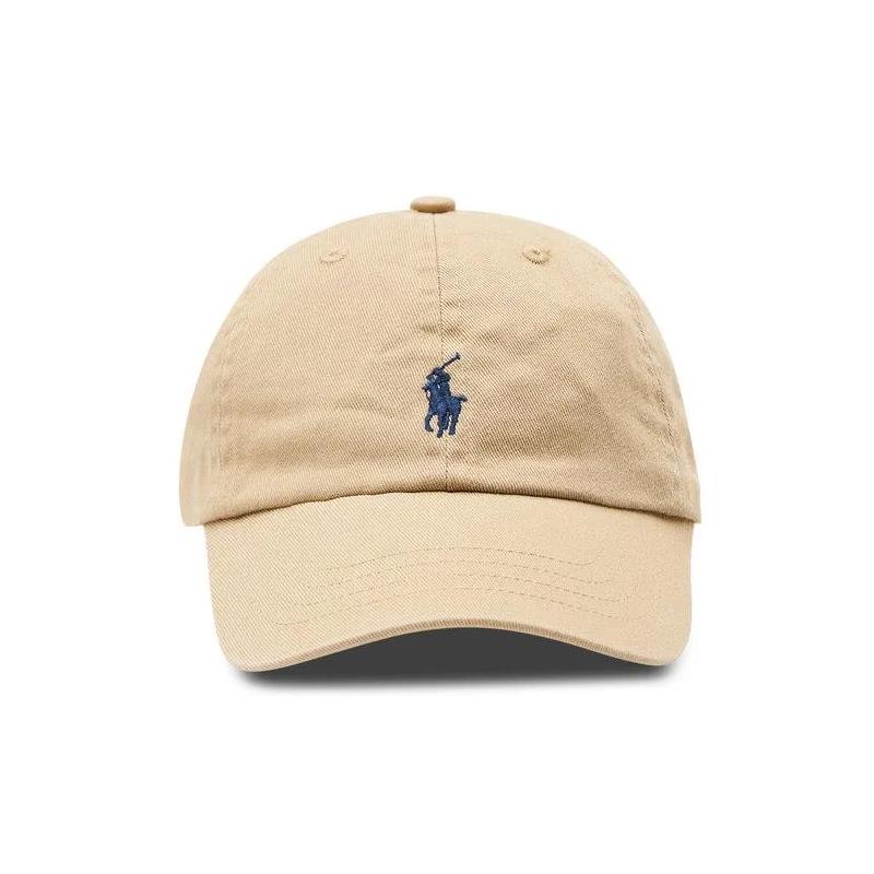 Ralph Lauren Baby - Cotton Chino Baseball Cap Khaki Image 3