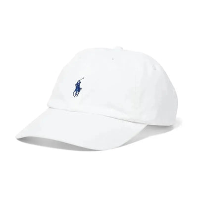 Ralph Lauren Baby - Cotton Chino Baseball Cap White Image 1
