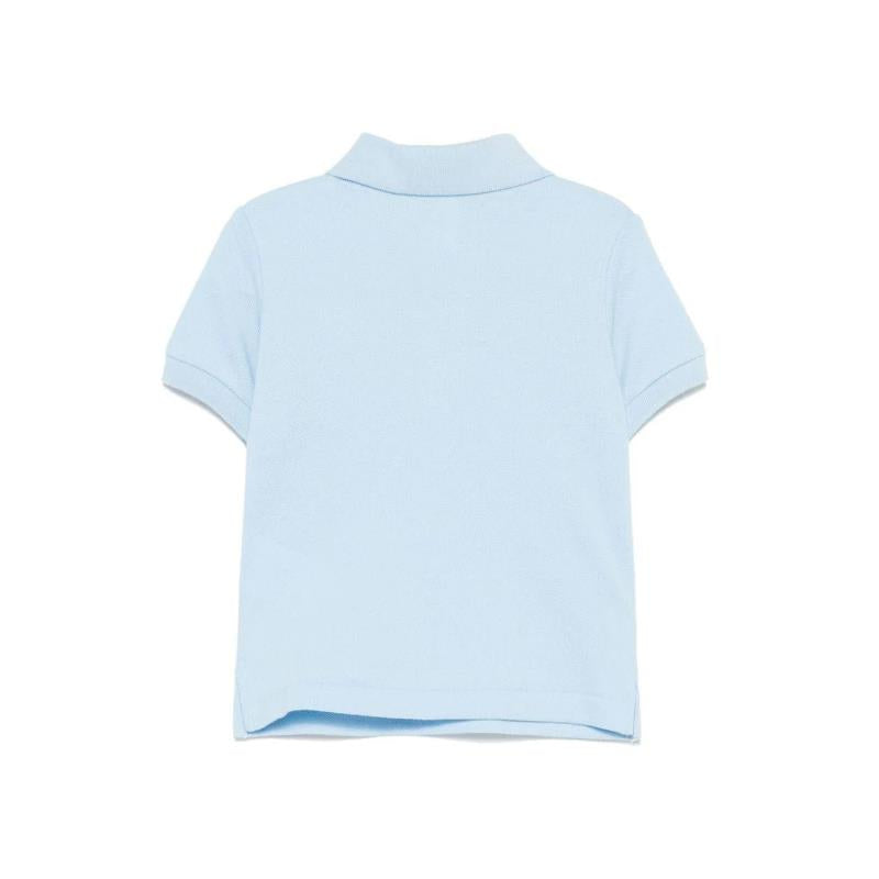 Ralph Lauren Baby Short Sleeve Solid Mesh Office Blue Image 2