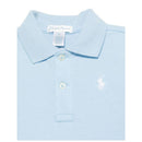 Ralph Lauren Baby Short Sleeve Solid Mesh Office Blue Image 3