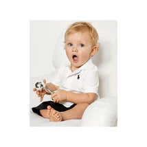 Ralph Lauren Classic White Baby Boy Polo Shirt Image 2