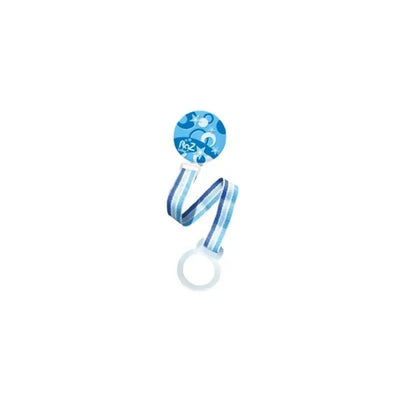 RaZbaby Keep-It-Clean Pacifer Holder Blue Image 1