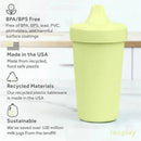 Re Play - 10oz Reusable Spill Proof Cups for Kids, Leaf Image 4
