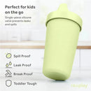 Re Play - 10oz Reusable Spill Proof Cups for Kids, Leaf Image 5
