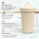 Re Play - 10oz Reusable Spill Proof Cups for Kids, Sand Image 3