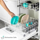 Re-Play - Deep Walled 3 Compartment Plates, Pack of 2, Mint Image 4