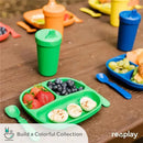 Re-Play - Deep Walled 3 Compartment Plates, Pack of 2, Mint Image 7