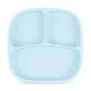 Re Play - Silicone Suction Divided Plate, Ice Blue Image 1