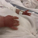 Reborn Baby Doll - Animatronic Model Silicone Baby Reborn Girl, Closed Eyes, Rooted Hair Image 6