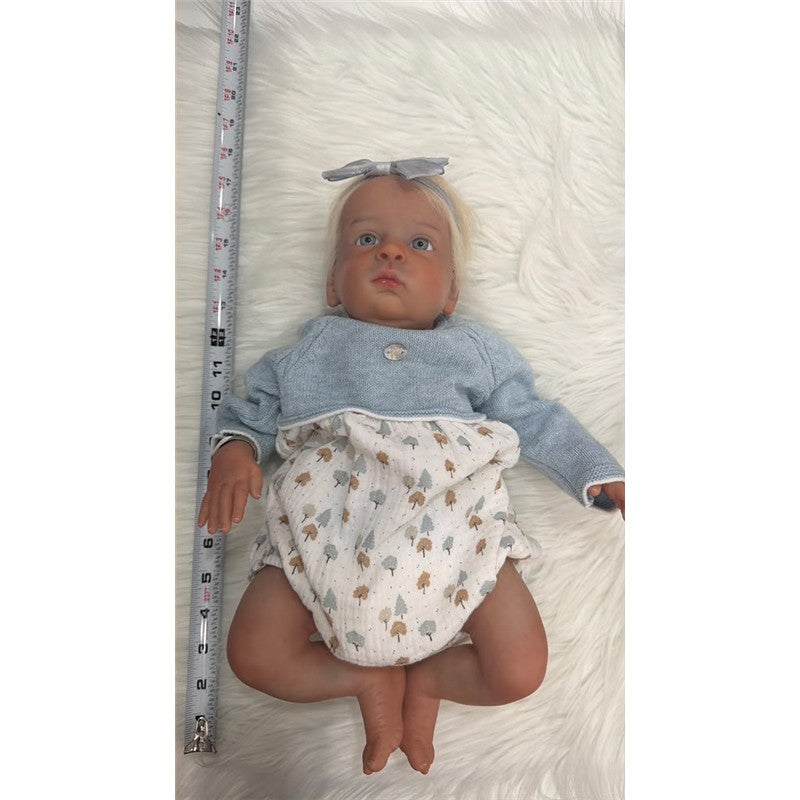 Reborn Baby Doll - White Vinyl, Ana Laura Image 3