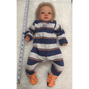 Reborn Baby Doll - White Vinyl & Curly Hair, Shyann Image 2