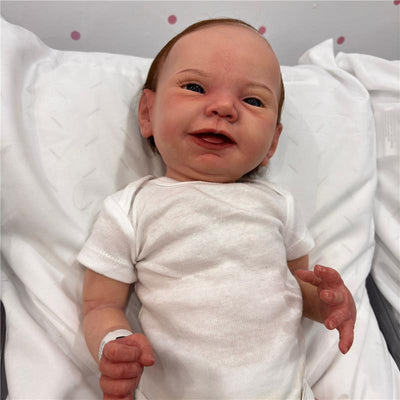 Reborn Baby Doll - White Vinyl, Dottie Image 1