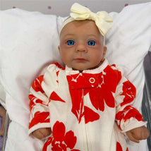 Reborn Baby Doll - White Vinyl, Felicia Image 1