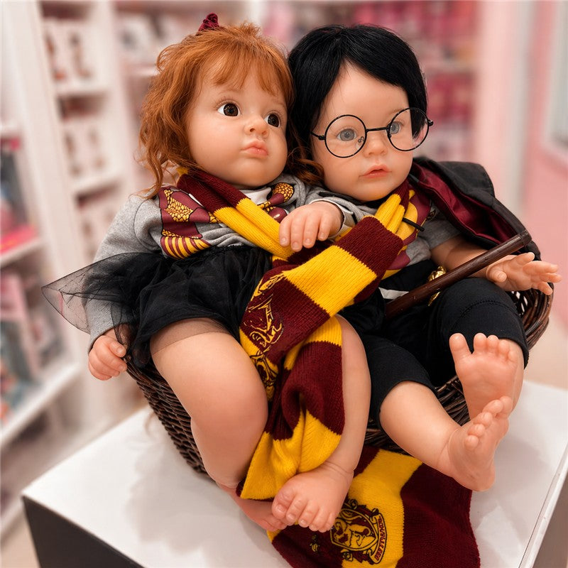 Reborn Baby Doll - White Vinyl, Harry Potter Doll_ Image 2