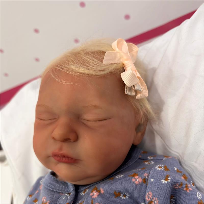 Reborn Baby Doll - White Vinyl, Laura Image 4