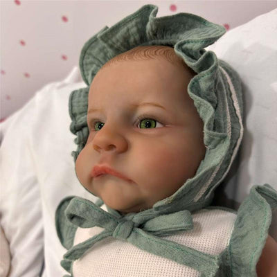 Reborn Baby Doll - White Vinyl Levi Image 2