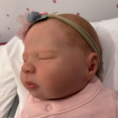 Reborn Baby Doll - White Vinyl, Mary Image 2