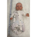 Reborn Baby Doll - White Vinyl & Open Blue Eyes, Levi Image 4