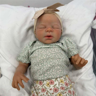 Reborn Baby Doll - White Vinyl, Paul Image 1