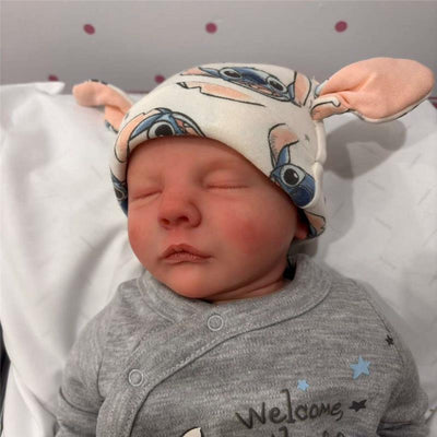 Reborn Baby Doll - White Vinyl, Reese Image 1