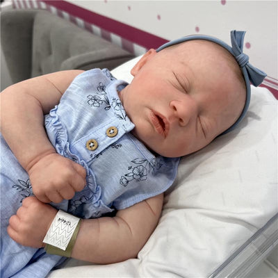 Reborn Baby Doll - White Vinyl, Skya Image 1