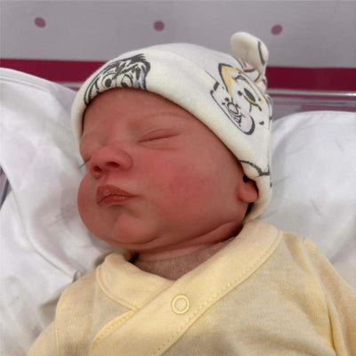 Reborn Baby Doll - White Vinyl, Trent Image 1