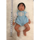 Reborn Baby Dolls - Full Silicone, Rooted Hair & Closed Eye, Drink And Pee- Bo Image 2