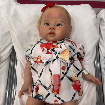 Reborn Baby Dolls - White Vinyl Raven Image 1