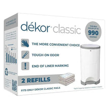 Regal-Lager - 2Pk Diaper Dekor Classic Diaper Pail Refills Image 1