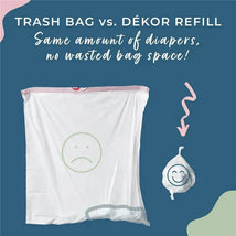 Regal-Lager - 2Pk Diaper Dekor Plus Diaper Pail Biodegradable Refills Image 2