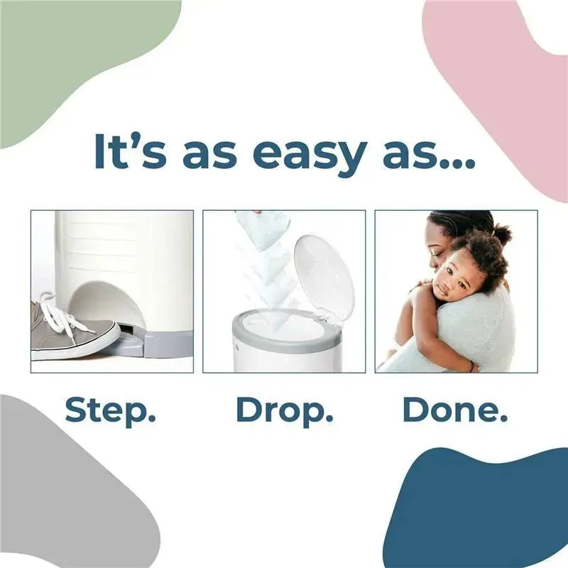 Regal-Lager - 2Pk Diaper Dekor Plus Diaper Pail Biodegradable Refills Image 5