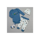 Rene Rofe - 4Pk Baby Boy Dino & Outdoor Bodysuit & Pants Set Image 1