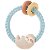 Itzy Ritzy - Sloth Silicone Teether with Rattle Image 1