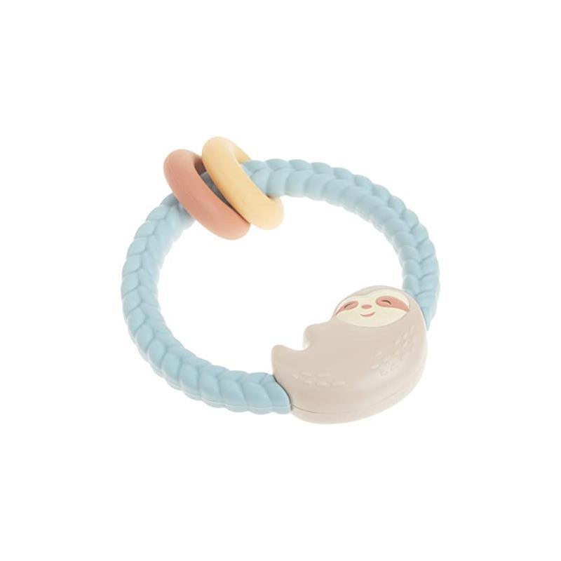 Itzy Ritzy - Sloth Silicone Teether with Rattle Image 3