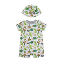 Rose Textile - 2Pk Baby Boys Romper Dinosaurs Set  Image 1