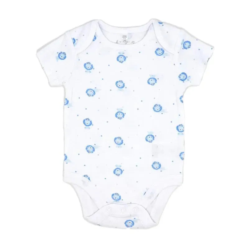 Rose Textile - 5Pk Baby Boys Lion Velour Set Image 4