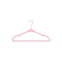 Rose Textiles 10Pk Hangers With Gold Hook, Pink Image 2