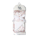 Rose Textiles - 2 Layer Muslin Blanket Pink Floral Bouquet Image 2