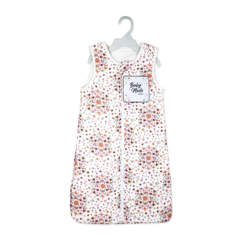 Rose Textiles - 2 Layer Sleep Sac Pink Floral Bouquet Image 2