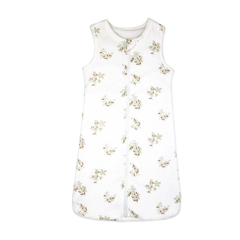 Rose Textiles - 2 Layer Sleep Sac Sage Grid Image 1