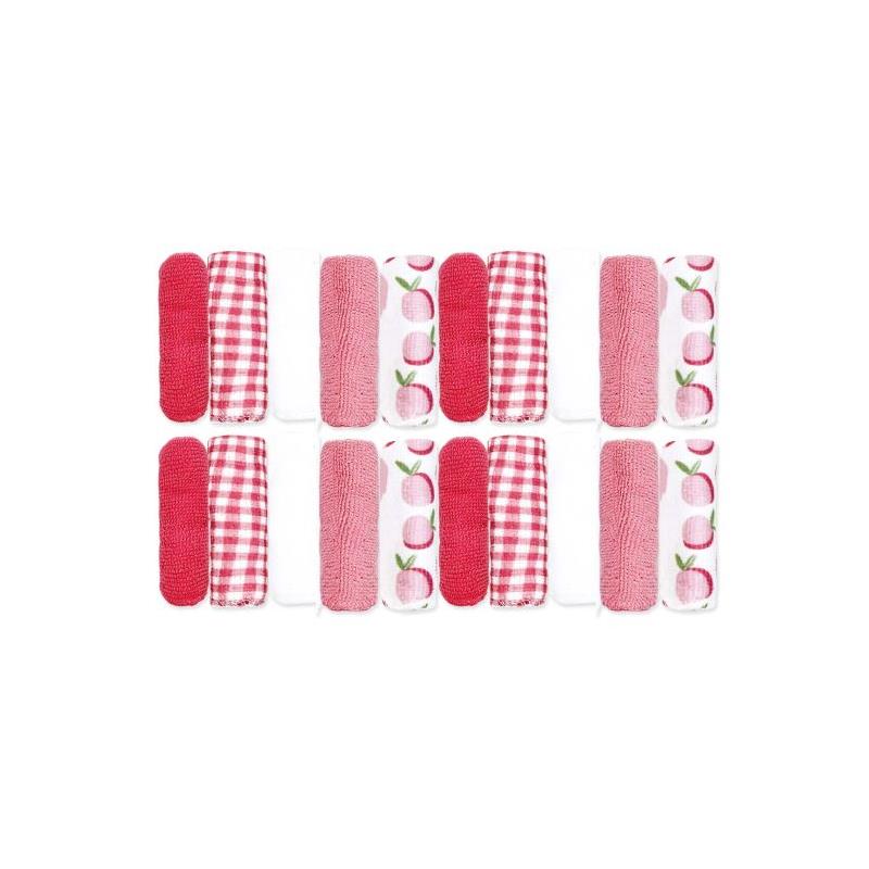 Rose Textiles - 20Pk Washcloth Set Coral Peaches Image 2