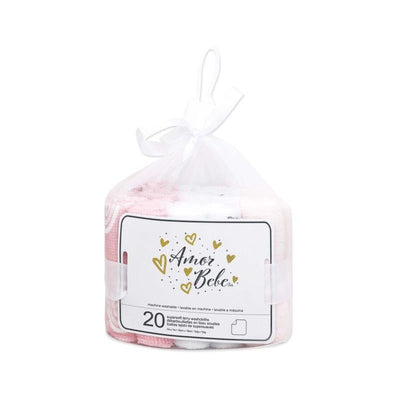 Rose Textiles - 20Pk Washcloth Set Rose Rainbow Image 1