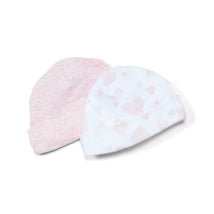 Rose Textiles - 2Pk Baby Girl Heather Pink Hat Image 1