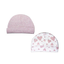 Rose Textiles - 2Pk Baby Girl Heather Pink Hat Image 3