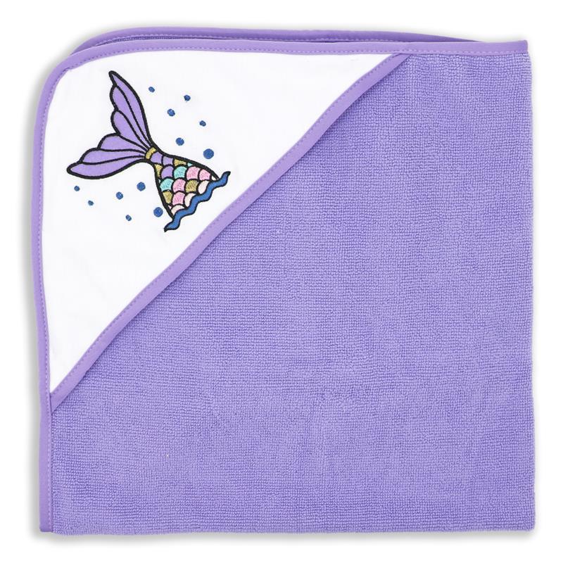 Rose Textiles - 2Pk Hodded Towel Purple Image 2