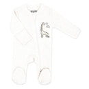 Rose Textiles 2Pk Preemie Mitted Sleeper, Beige Image 3