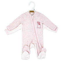 Rose Textiles 2Pk Preemie Mitted Sleeper Pink Image 2
