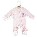 Rose Textiles 2Pk Preemie Mitted Sleeper Pink Image 2