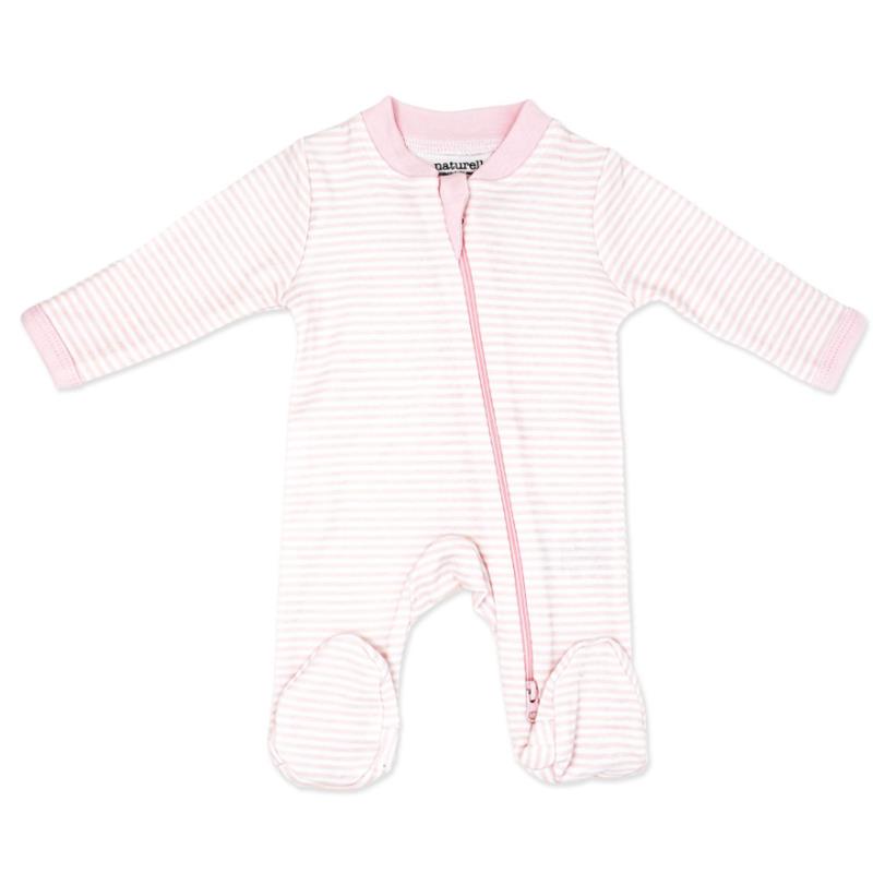 Rose Textiles 2Pk Preemie Mitted Sleeper Pink Image 4