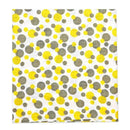 Rose Textiles - 3 Pack Muslin Swaddle Blanket, Elephant Yellow Image 6